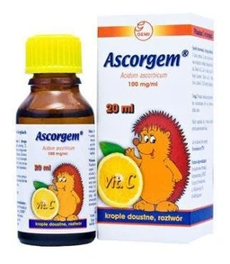 Ascorgem 100 mg/ml krople doustne, roztwór 