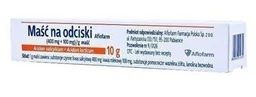 Maść na odciski Aflofarm (100 mg+400 mg)/g 