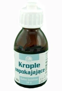 Krople uspokajające spokojne krople doustne, roztwór 