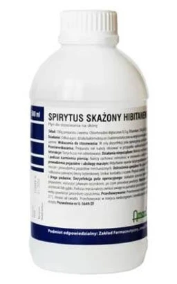 Spirytus skażony hibitanem 0,5% Amara 0,5% płyn na skórę 