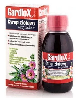 Gardlox Syrop ziołowy bez cukru 