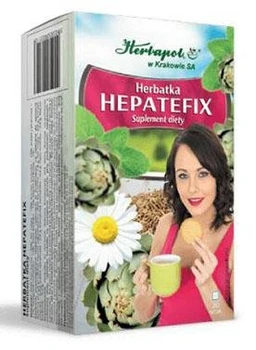 Herbatka Hepatefix zioła do zaparzania 