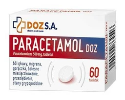 Paracetamol DOZ 500 mg tabletki 