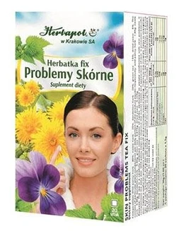 Herbatka fix Problemy Skórne herbata ziołowa 