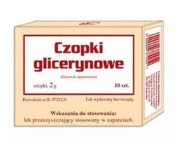 Gemi Czopki glicerynowe 2 g 