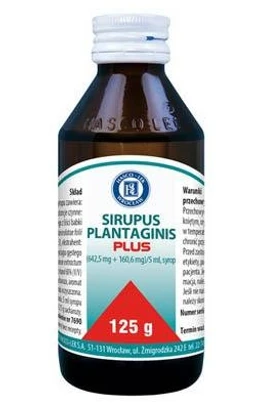 Sirupus Plantaginis Plus syrop 