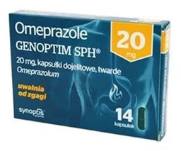 Omeprazole APTEO MED 20 mg kapsułki dojelitowe, twarde 