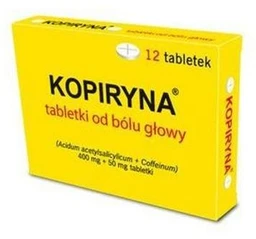 Kopiryna - tabletki od bólu głowy 400 mg + 50 mg tabletki 