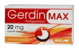 Gerdin Max 20 mg tabletki dojelitowe 