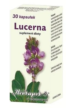 Herbapol Lucerna 340 mg kapsułki 