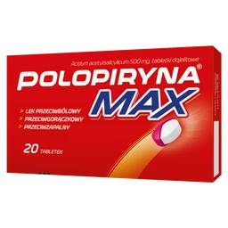 Polopiryna Max 500 mg tabletki dojelitowe 