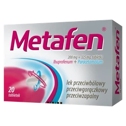 Metafen 200 mg+325 mg tabletki 