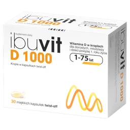 Ibuvit D 1000 1000 j.m. kapsułki twist-off 