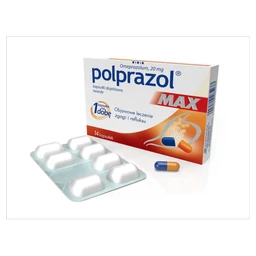 Polprazol Max 20 mg kapsułki dojelitowe, twarde 