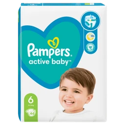 Pampers Active Baby, pieluchy rozmiar 6, 13-18 kg 