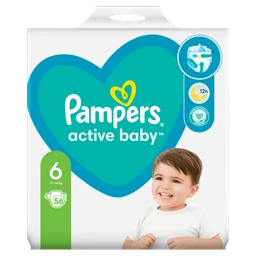 Pampers Active Baby, pieluchy rozmiar 6, 13-18 kg 