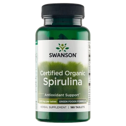 Swanson Spirulina organiczna certyfikowana, suplement diety 