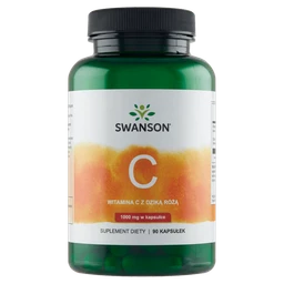 Swanson Witamina C 1000 mg z Dziką Różą, suplement diety 