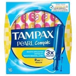 Tampax Compak Pearl Regular tampony z aplikatorem 