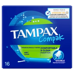 Tampax Compak Super tampony z aplikatorem 