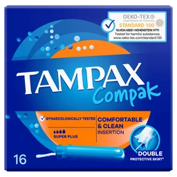 Tampax Compak Super Plus, tampony z aplikatorem 