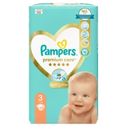 Pampers Premium Care, pieluchy, rozmiar 3, 6-10 kg 