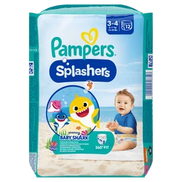 Pampers Splashers, pieluchomajtki do pływania, rozmiar 3-4, 6-11 kg 