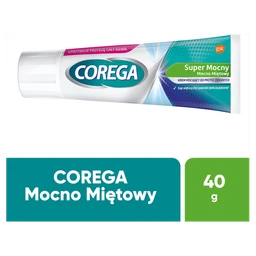 Corega Super Mocny Mocno Miętowy krem 