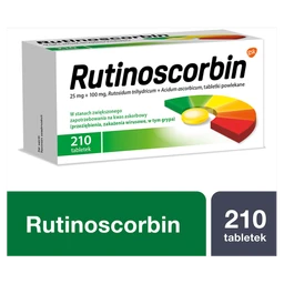 Rutinoscorbin 25 mg + 100 mg tabletki powlekane 