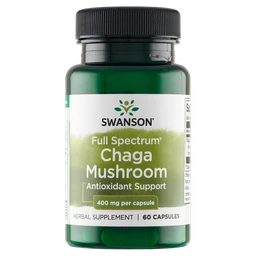 Swanson Full Spectrum Chaga Mushroom kapsułki 