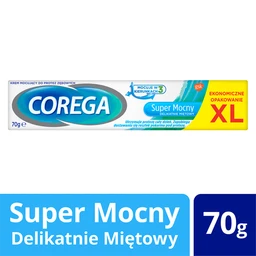 Corega Super Mocny Delikatnie Miętowy krem 