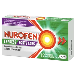 Nurofen Express Forte Tabs 400 mg tabletki powlekane 