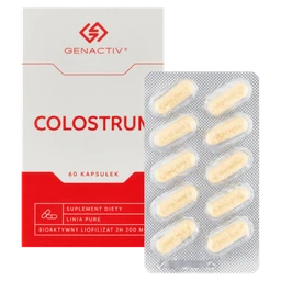 Colostrum Genactiv (Colostrum Colostrigen) 200 mg kapsułki 