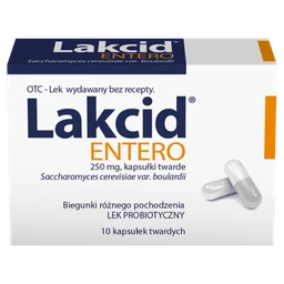 Lakcid Entero 250 mg kapsułki twarde 