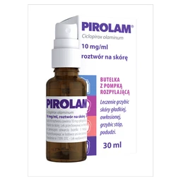 Pirolam 10 mg/ml roztwór na skórę 