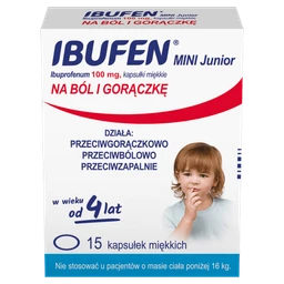 Ibufen mini Junior 100 mg kapsułki miękkie 