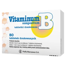 Vitaminum B compositum tabletki drażowane 