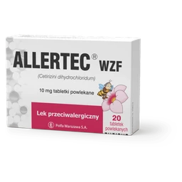 Allertec WZF 10 mg tabletki powlekane 