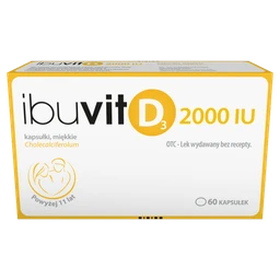 Ibuvit D3 2000 j.m. kapsułki miękkie 