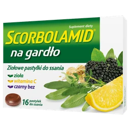 Scorbolamid na Gardło tabletki do ssania 