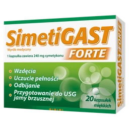 Simetigast Forte kapsułki elastyczne 