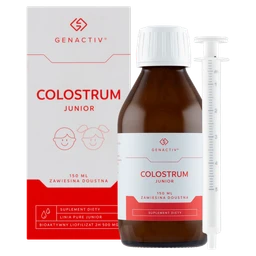 Colostrum Junior Genactiv (Colostrum Colostrigen zawiesina) 500 mg/5 ml zaw. doustna 