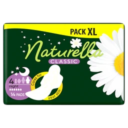 Naturella Classic Night Camomile podpaski ze skrzydełkami 