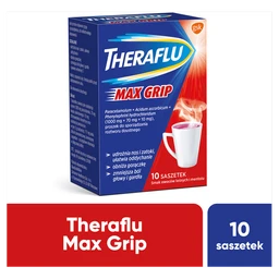 Theraflu Max Grip 1000 mg + 70 mg + 10 mg proszek do sporządzania roztworu doustnego 