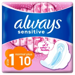 Always Ultra Sensitive Normal Plus, podpaski 