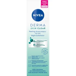 Nivea Derma Skin Clear, peeling złuszczający na noc 