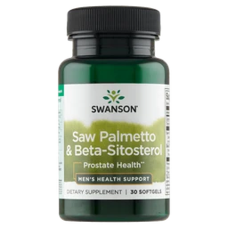 Swanson Saw palmetto & Beta-sitosterol, kapsułki 