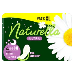 Naturella Ultra Night podpaski ze skrzydełkami 