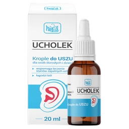 Ucholek krople do uszu 