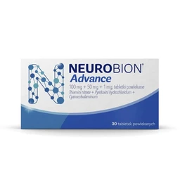 Neurobion Advance 100 mg + 50 mg + 1 mg tabletki powlekane 